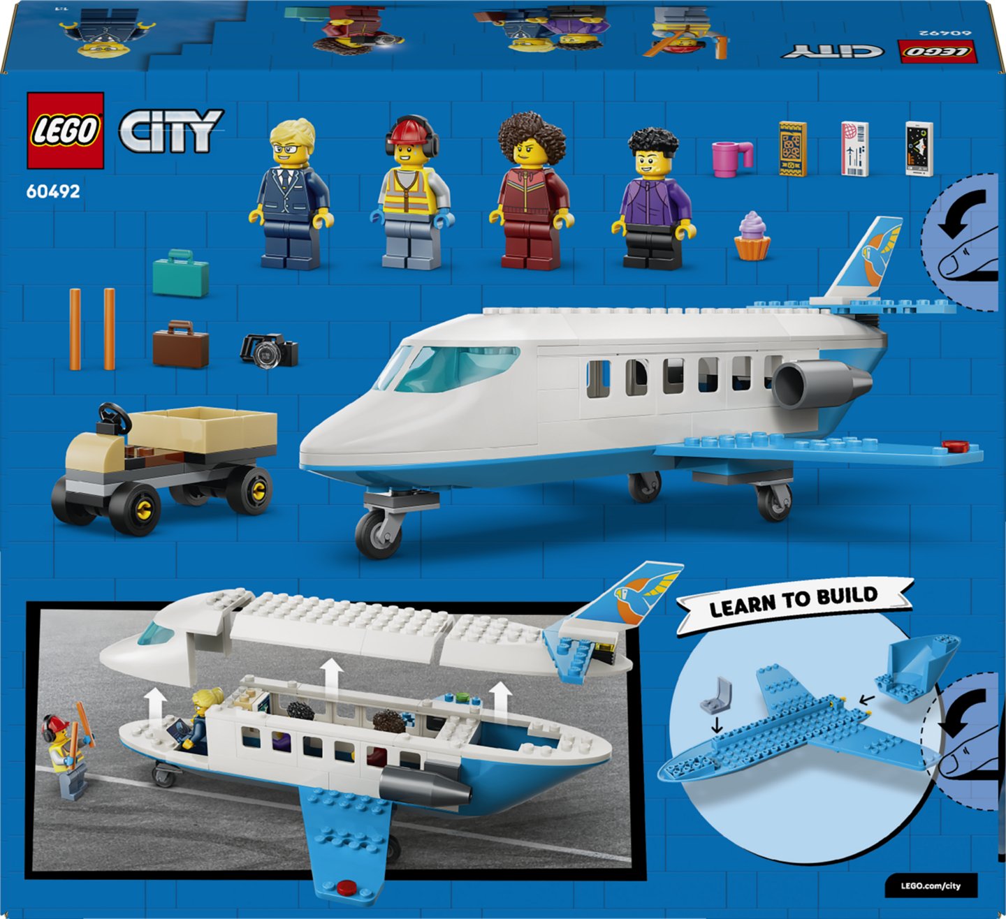 LEGO City 60492 Suihkumatkustajakone