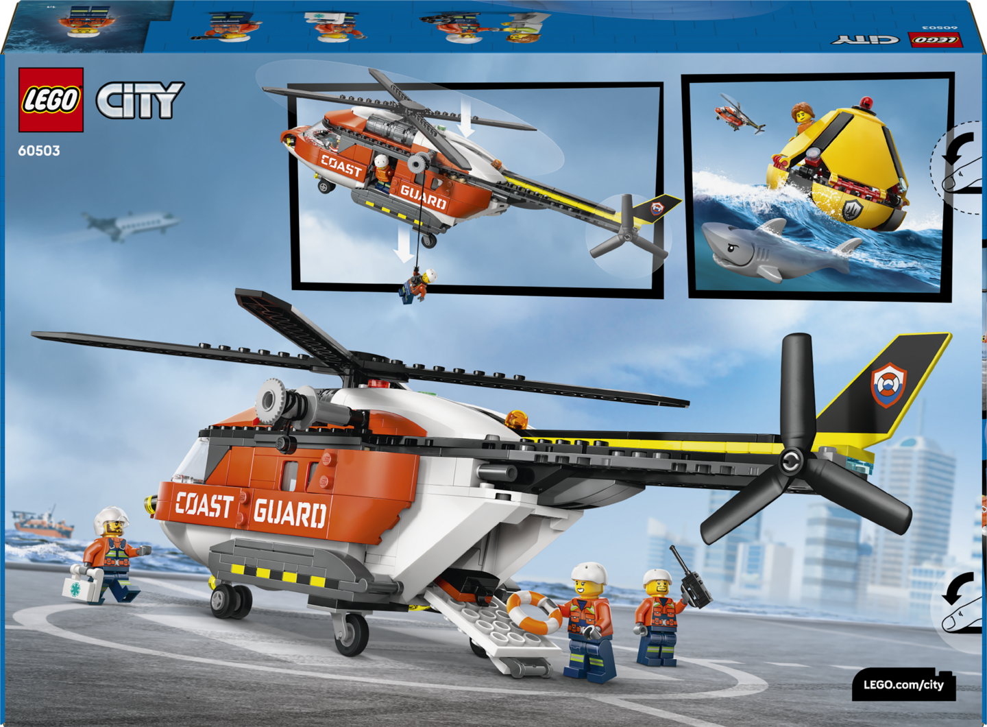 LEGO City 60503 Rannikkovartioston helikopteri
