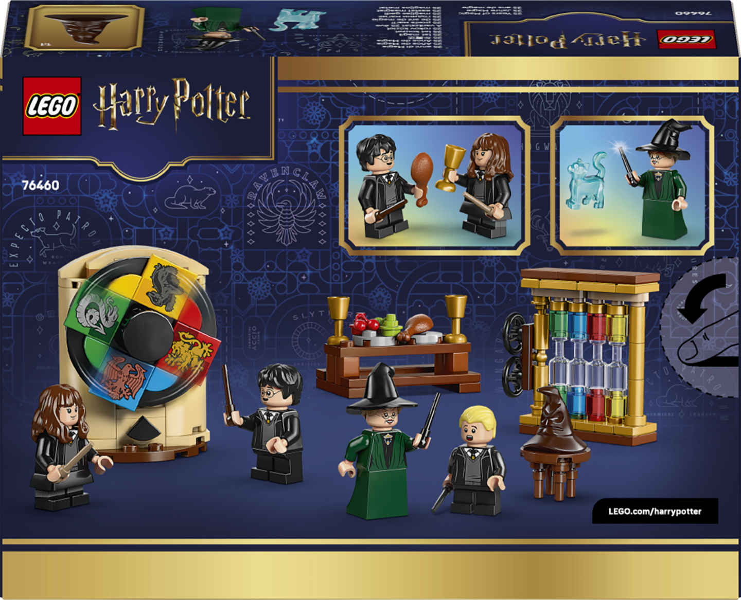 LEGO Harry Potter 76460 Tylypahkan linna: Lajitteluhattuseremonia