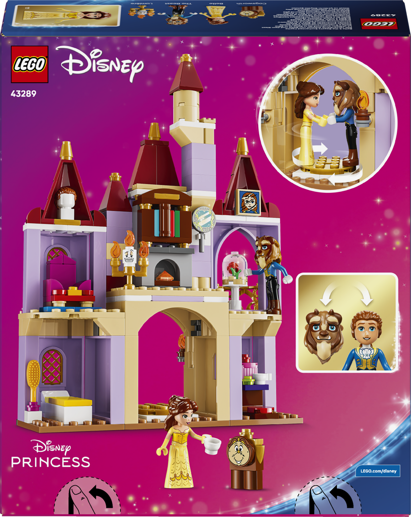 LEGO Disney 43289 Lumottu linna