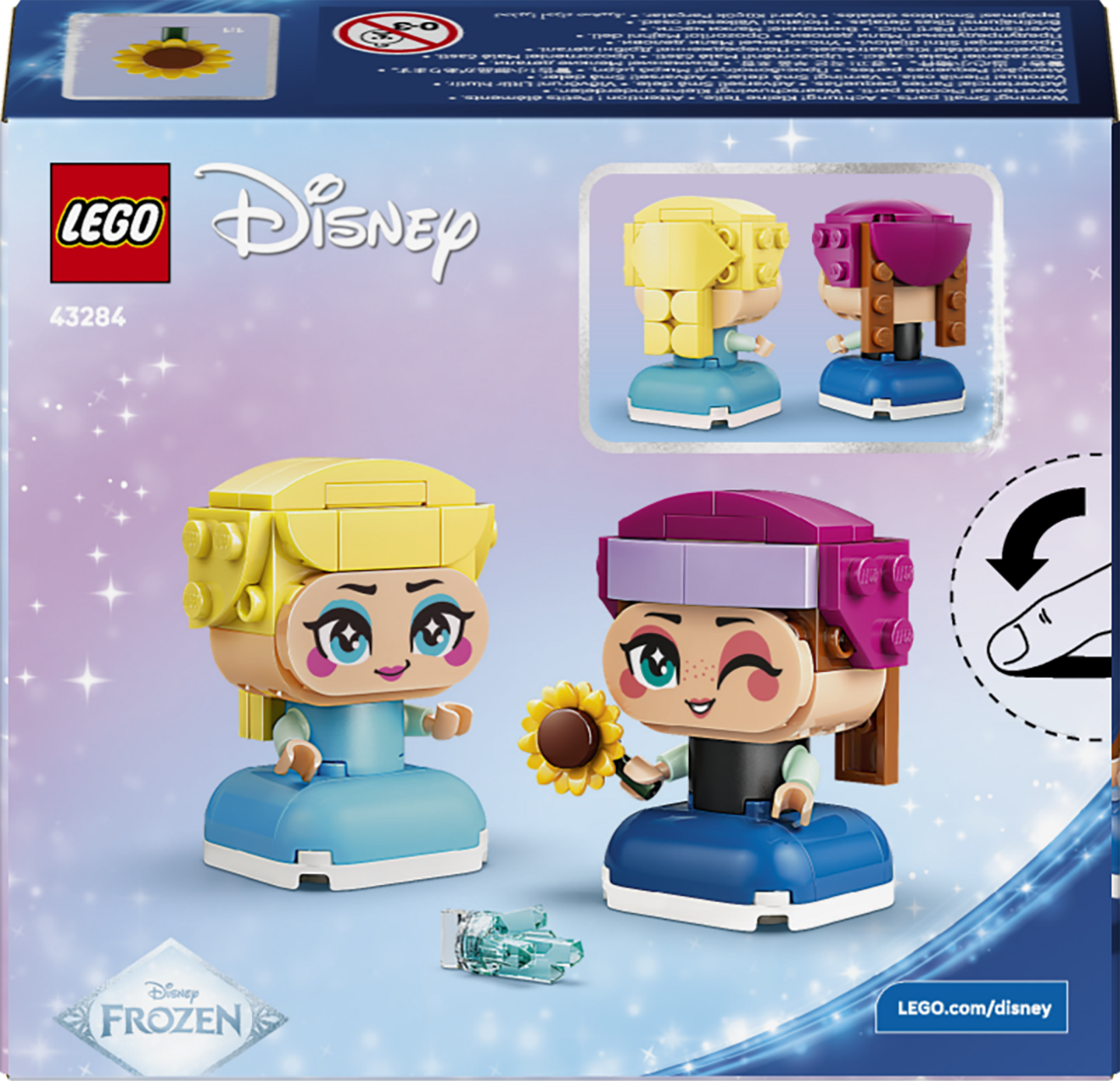LEGO Disney Princess 43284 Anna ja Elsa minikoossa