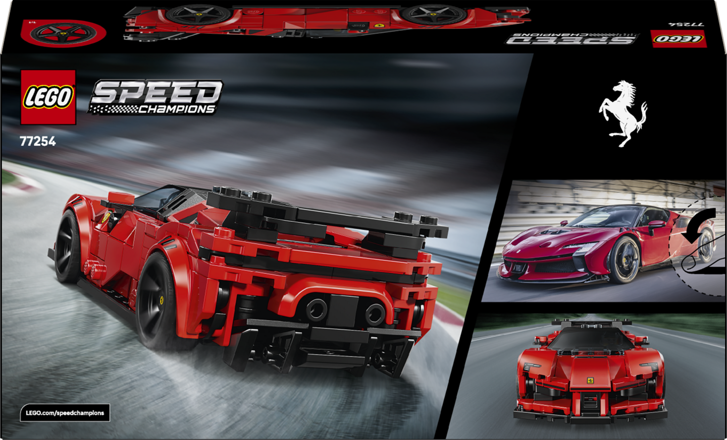LEGO Speed Champions 77254 Ferrari SF90 XX Stradale ‑urheiluauto