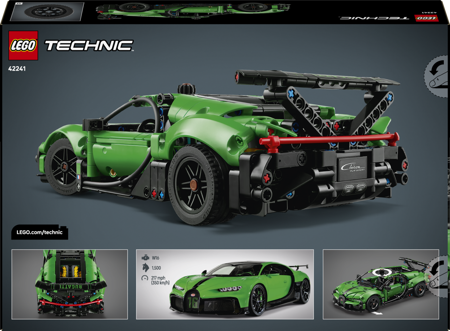 LEGO Technic 42241 Bugatti Chiron PS