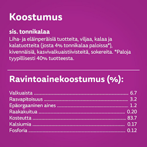 Whiskas tonnikalaa hyytelössä 400g