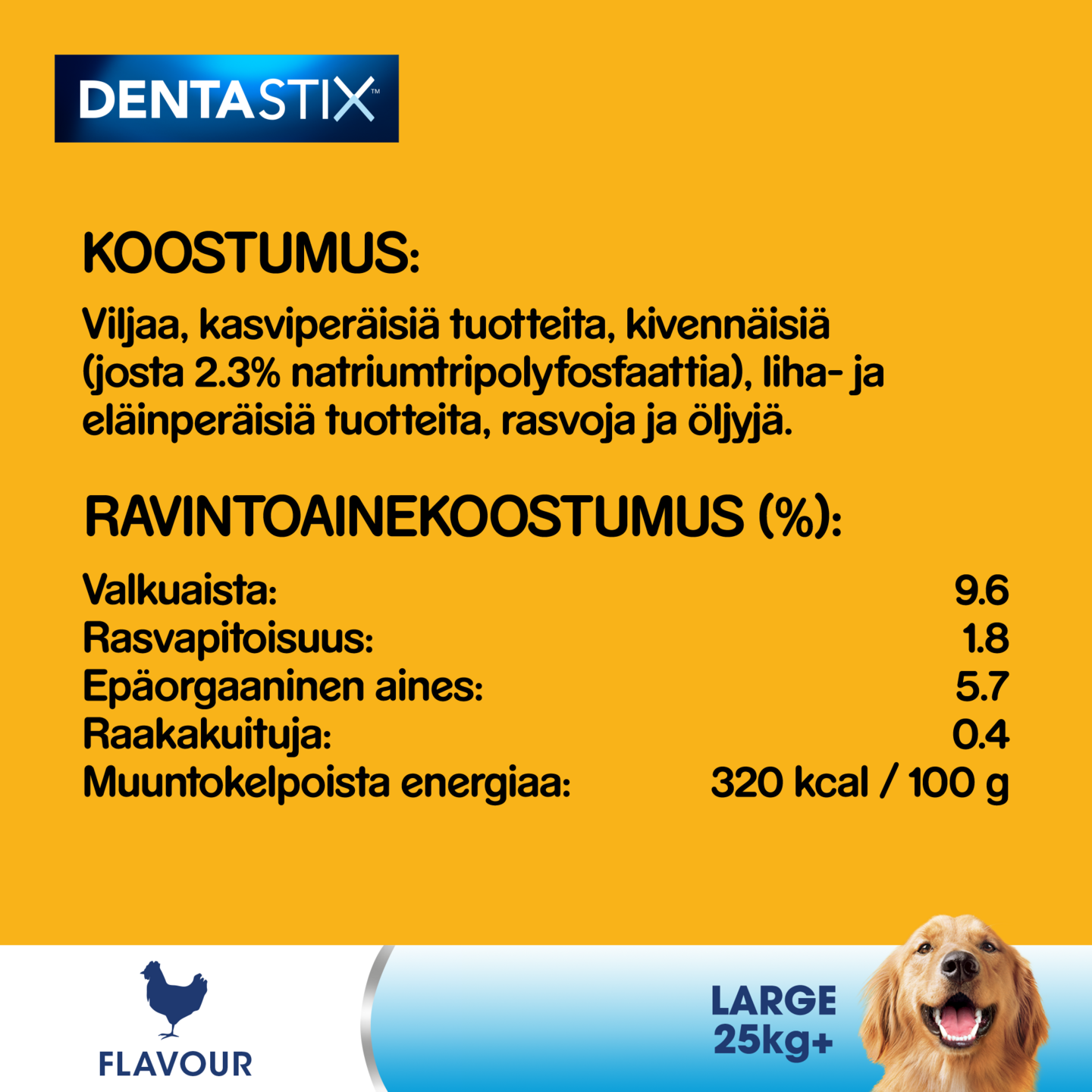 Pedigree DentaStix puruluu 270g large