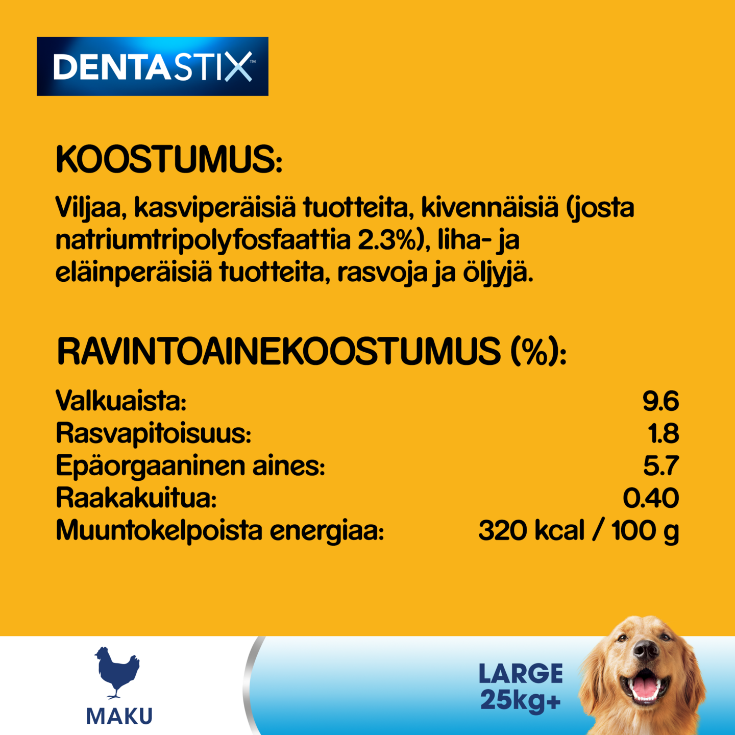 Pedigree DentaStix large 4x270g