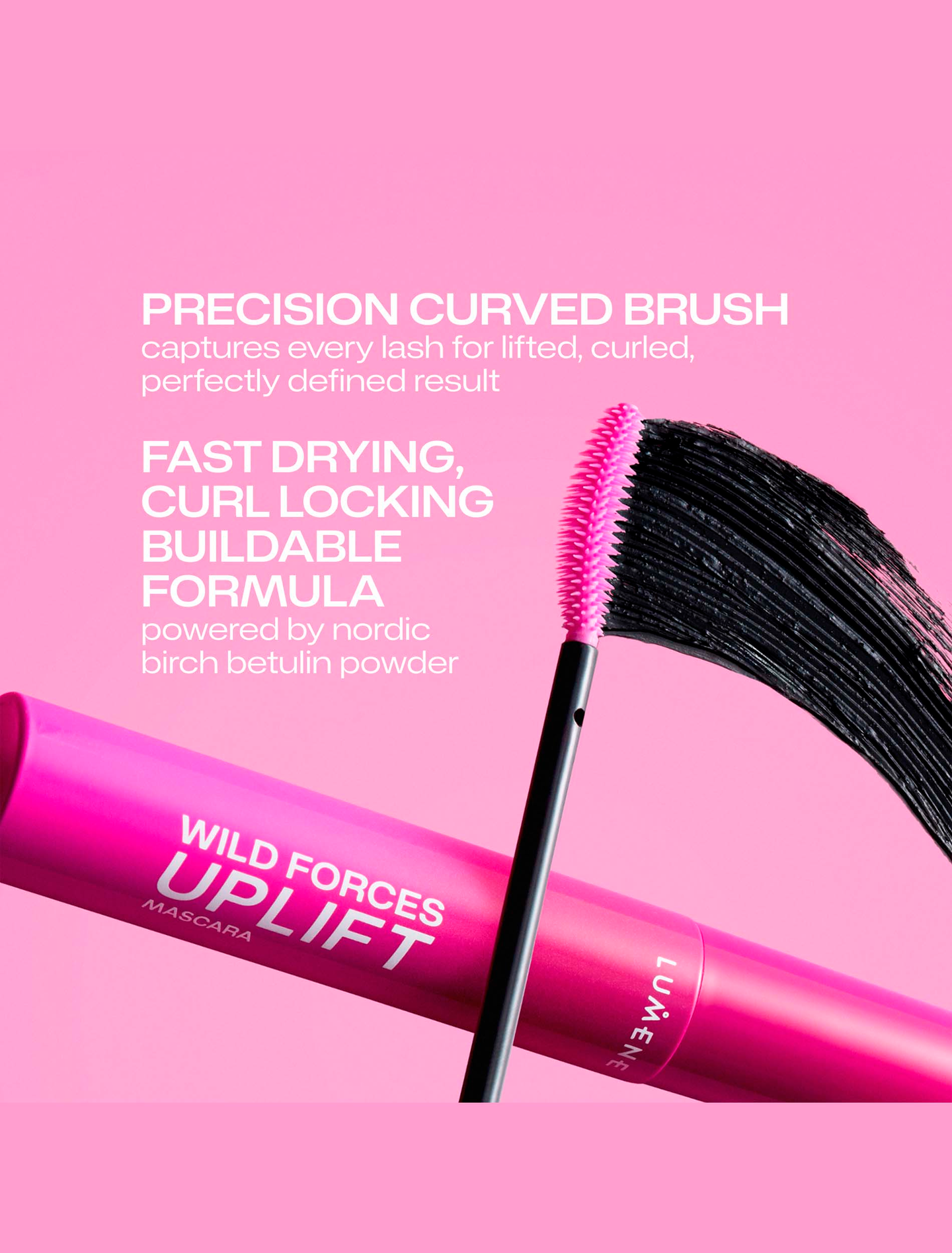 Lumene Wild Forces Uplift Mascara Musta 14 ml