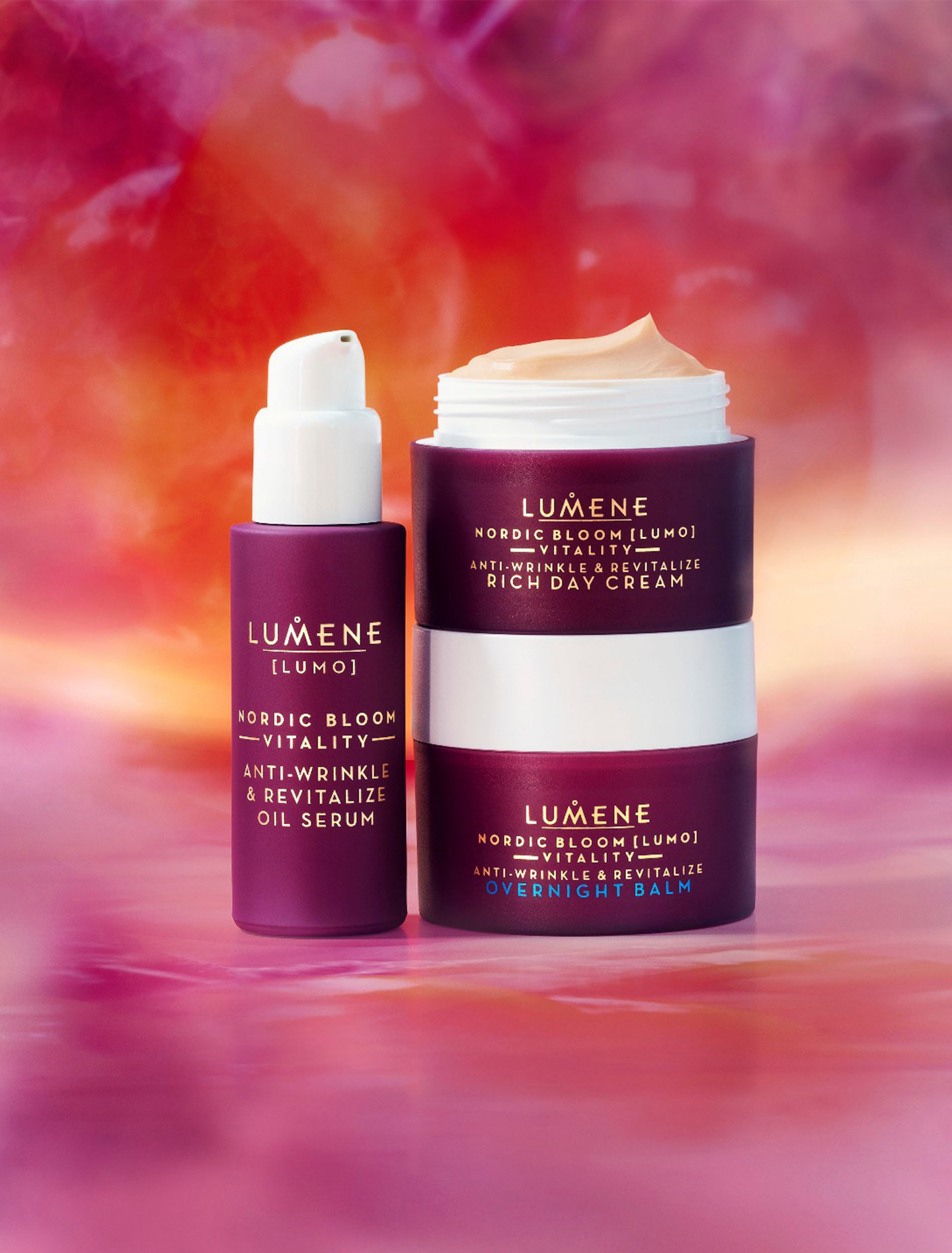 Lumene LUMO Vitality Silottava & elvyttävä päivävoide 50 ml