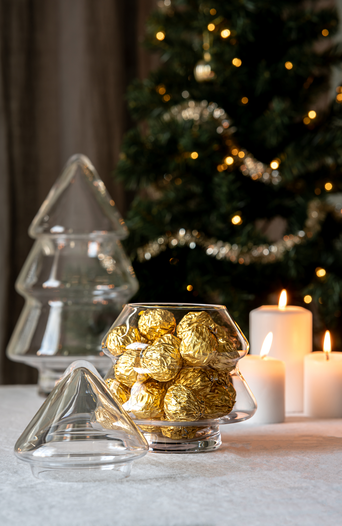 Muurla lasipurkki Kuusi 20 cm