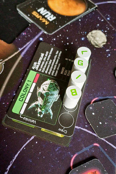 Tactic EscapeRun Project GAIA lautapeli