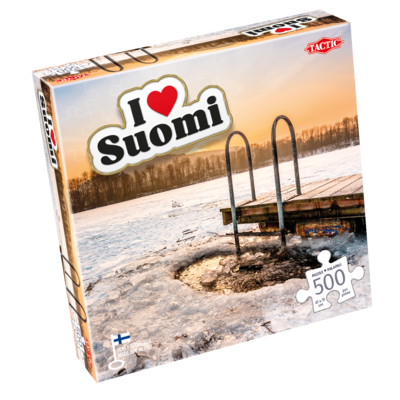 Tactic I love Suomi palapeli 500 erilais