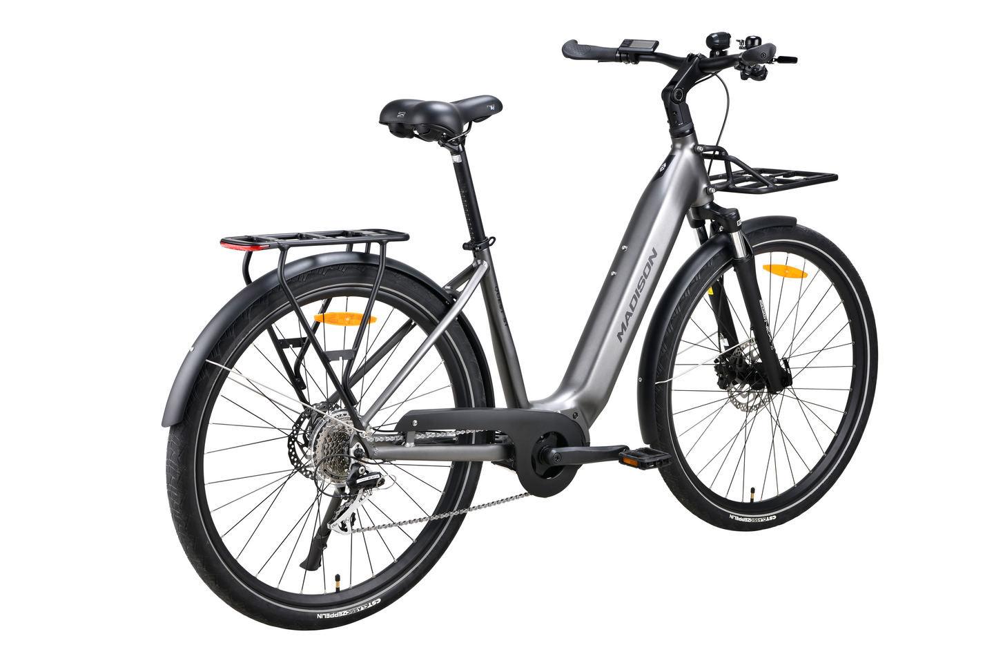 Madison Quest ST 28'' 8-V 40cm grafiitti aikuisten sähköpolkupyörä