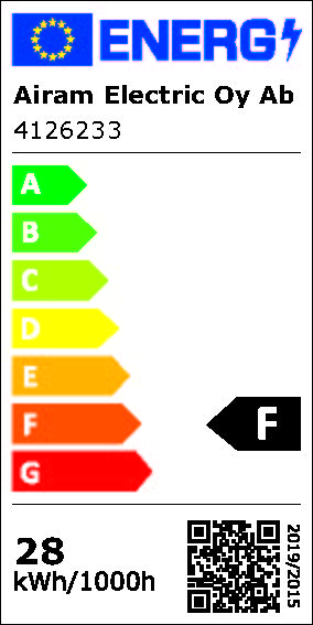 Airam Tube II LED-valaisin 120 cm 2800lm