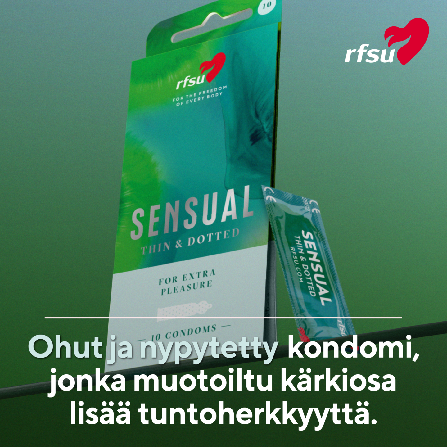 RFSU Sensual kondomi 10kpl