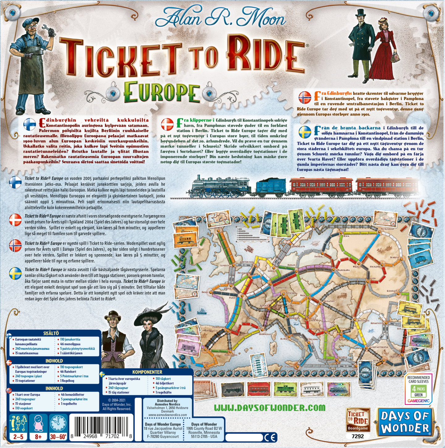 Ticket to Ride Europe