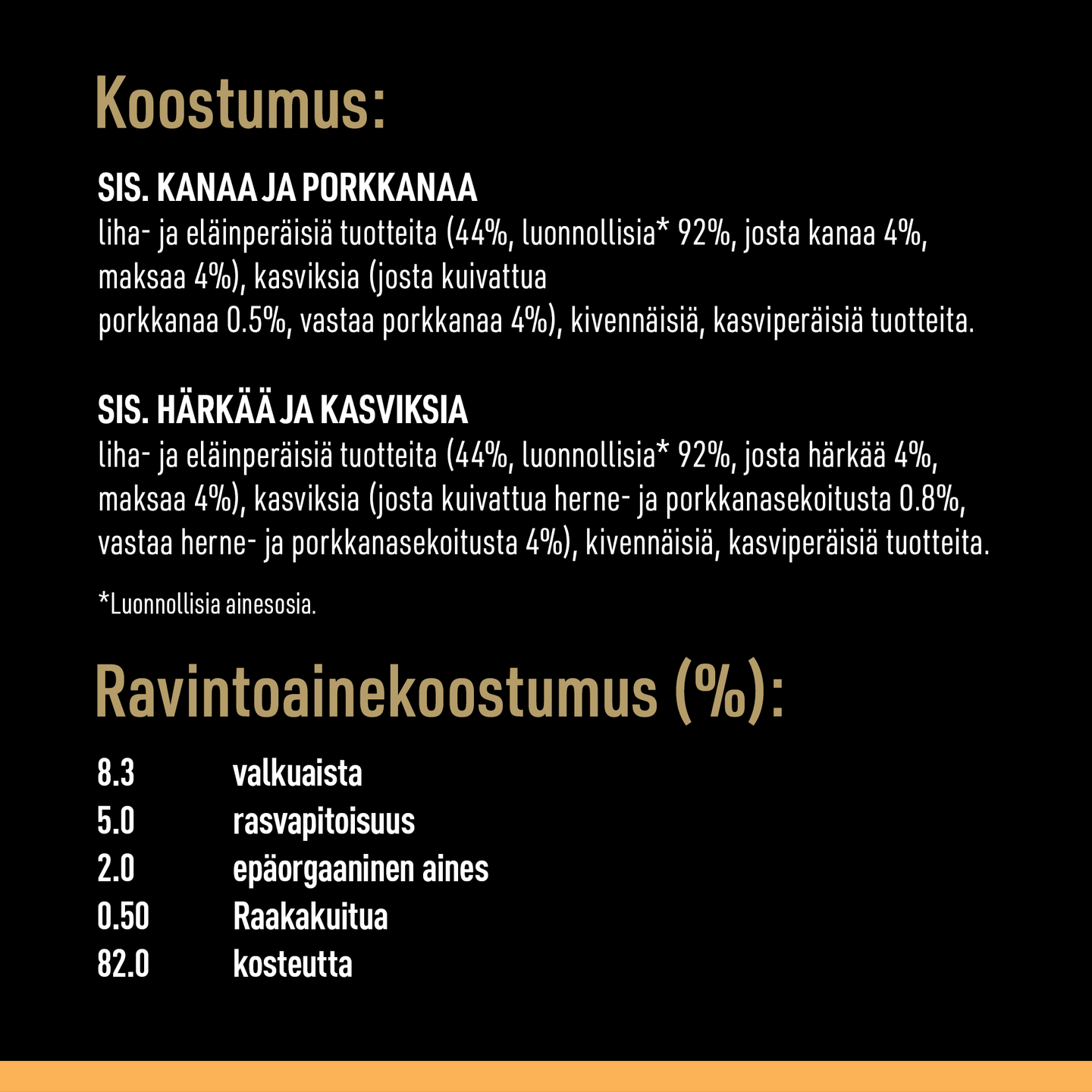 Cesar hyytelölajitelma 4x100g Kanaa & Porkkanaa, Häränlihaa & Kasviksia