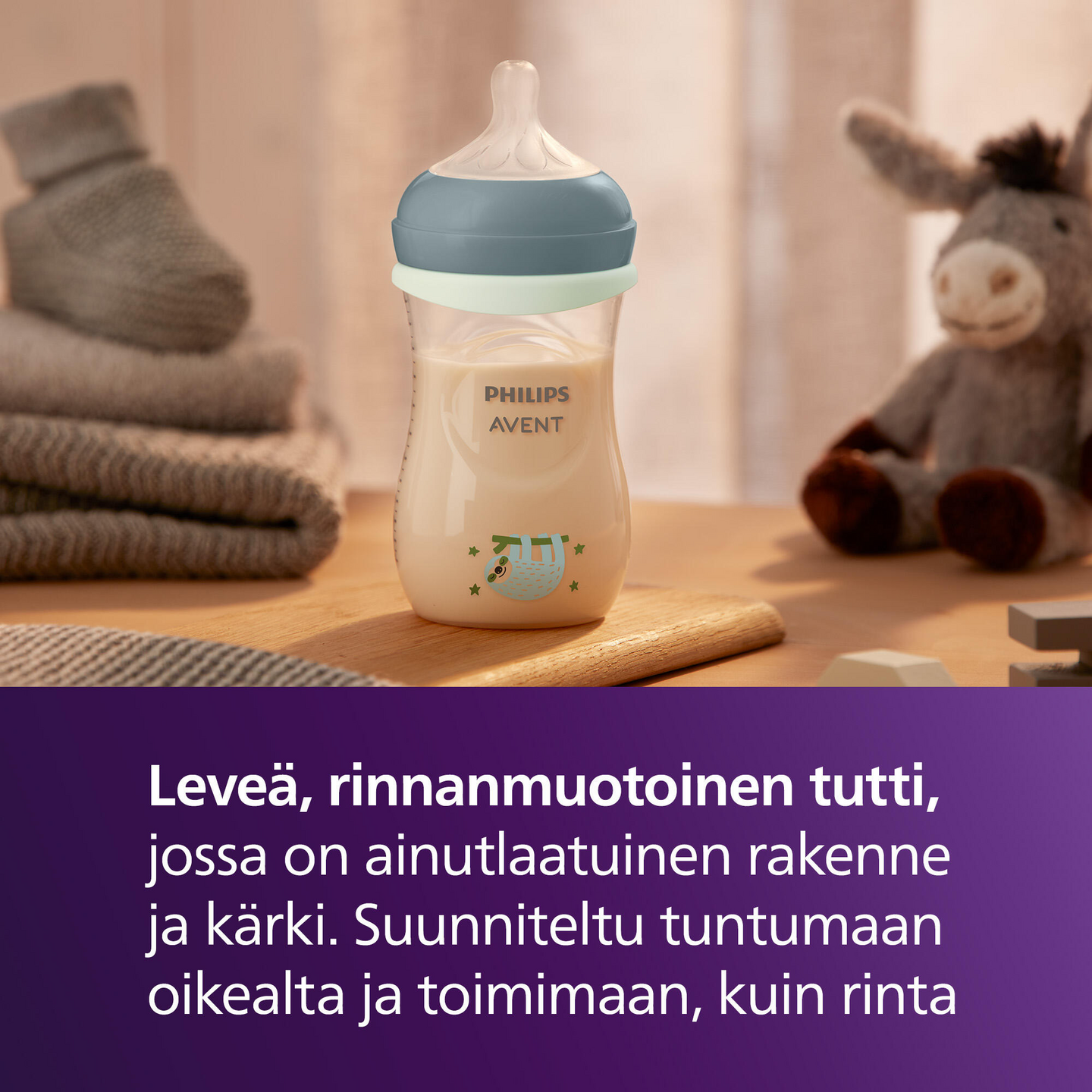 Avent Natural yötuttipullo 125ml