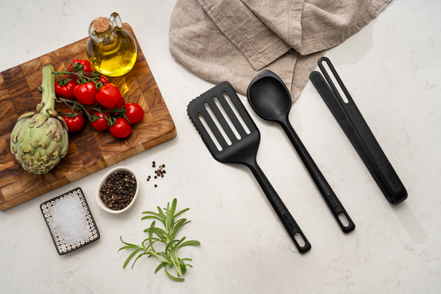 Tefal Excellence 2in1 valuttavat keittiöpihdit