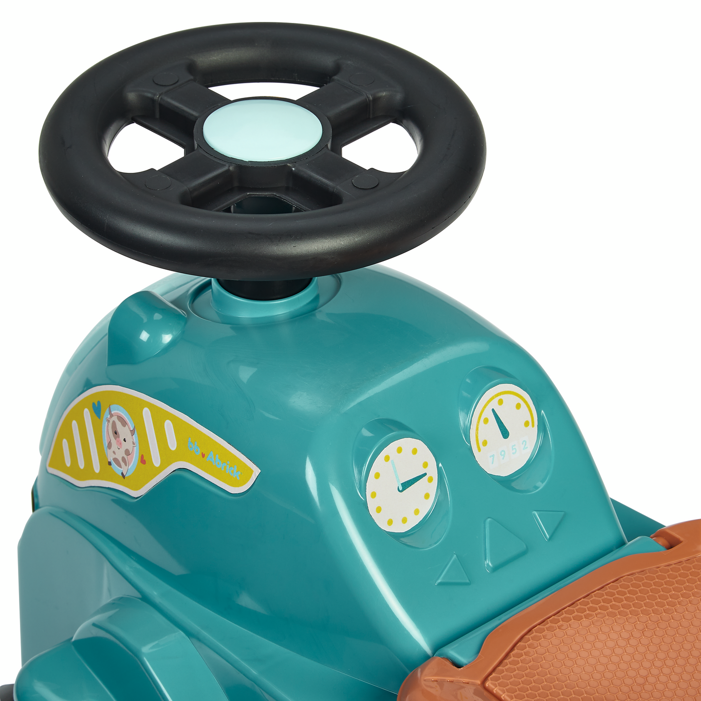 Ride-on traktori+perävaunu ja palikoita