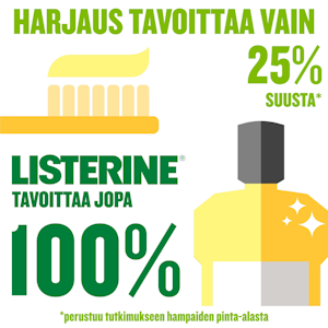 Listerine Fresh Ginger Lime Milder Taste suuvesi 500ml