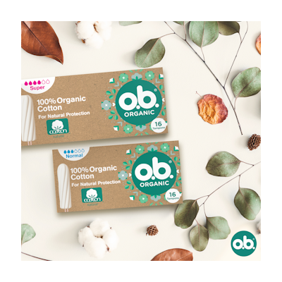 O.b. Organic Normal luomu tamponi 16kpl