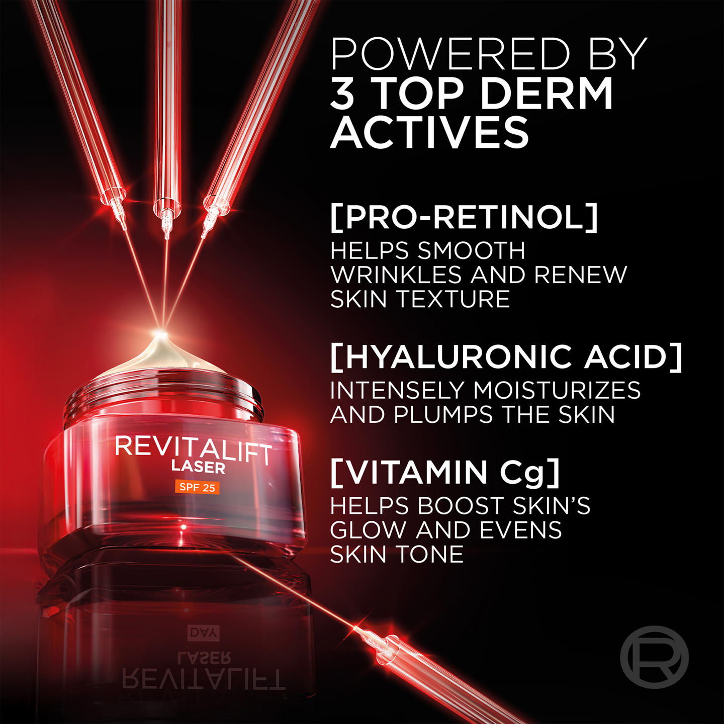 L'Oréal Paris Revitalift Laser 50ml Anti-Age päivävoide SK 20