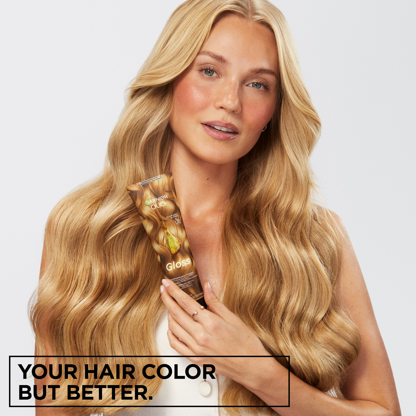 Garnier Olia Gloss kiiltoa antava sävynaamio Old Money Blonde 150ml