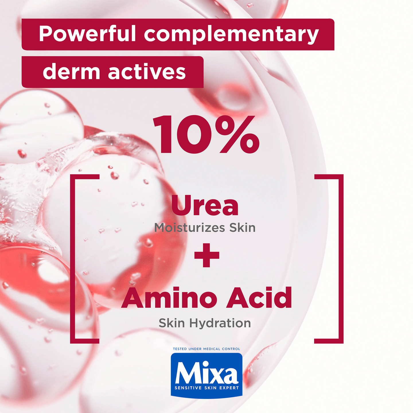 Mixa Urea Cica Repair Renewing Cream Ihoa uudistava voide kuivalle ja karhealle iholle 400ml