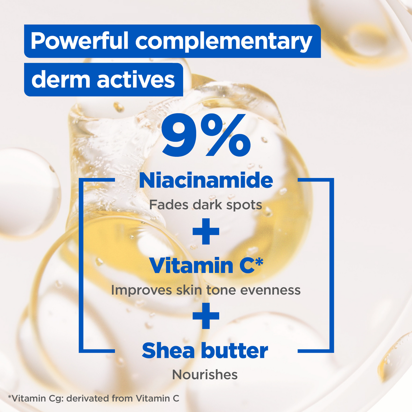Mixa Niacinamide Bright Ravitseva voide tummia läiskiä vastaan, erittäin kuivalle iholle 400ml