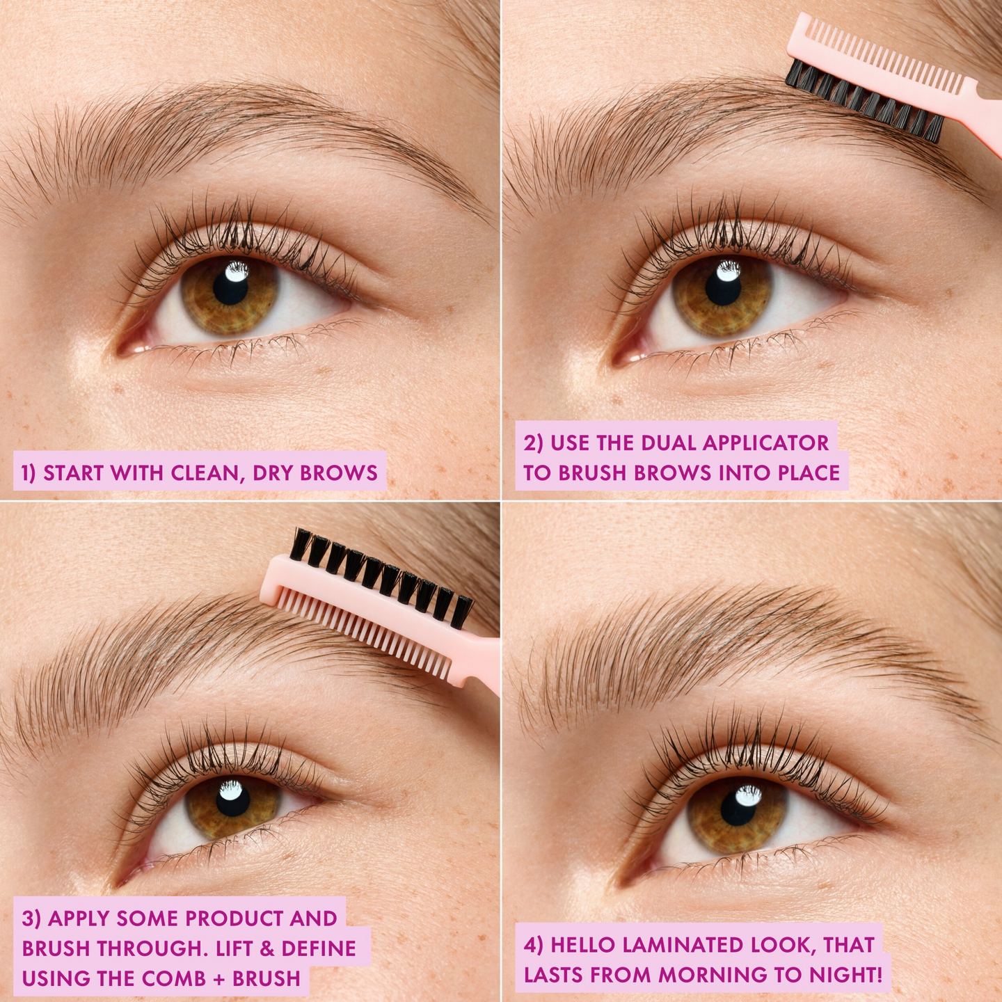 Essence brow lift & freeze glue kulmakarvageeli 01 Clear Control