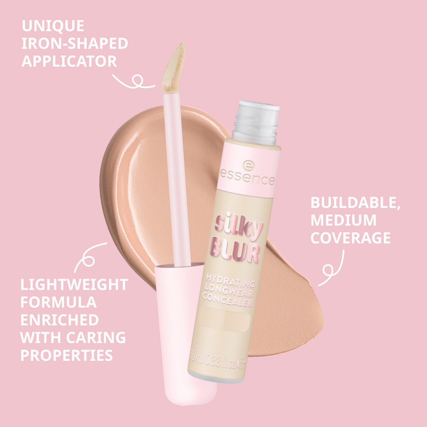 Essence Silky Blur hydrating longwear peitevoide 120