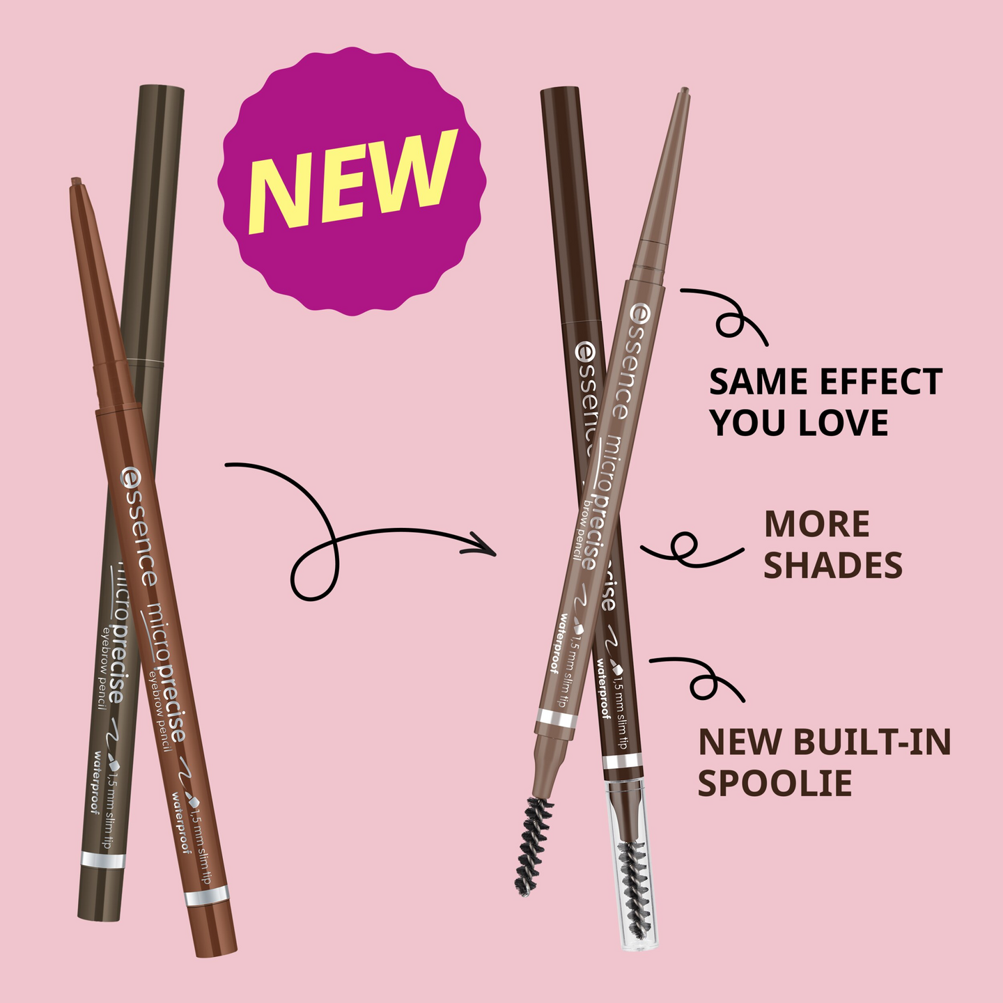 Essence micro precise vedenkestävä kulmakynä 02 Taupe