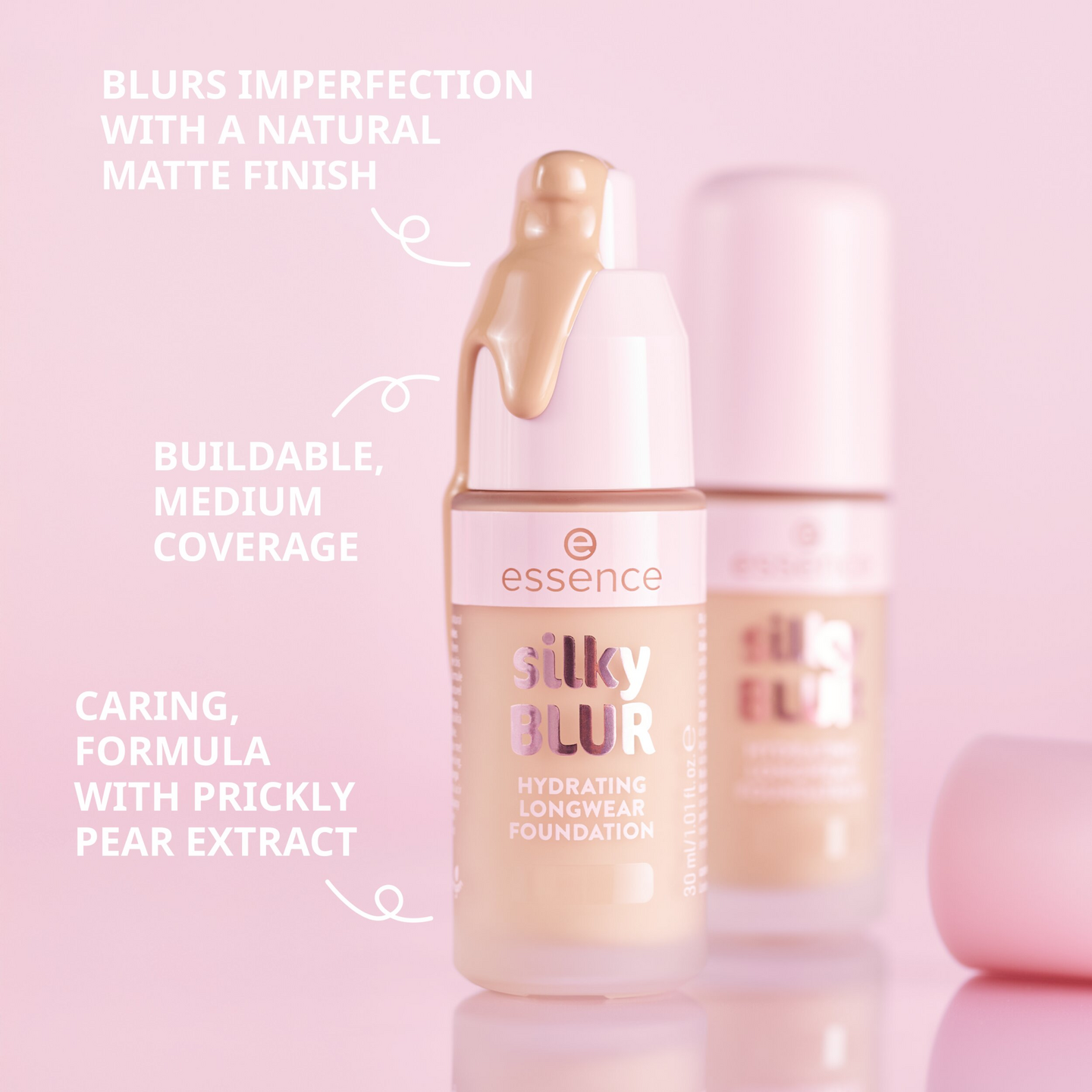 Essence Silky Blur hydrating longwear meikkivoide 30ml 110