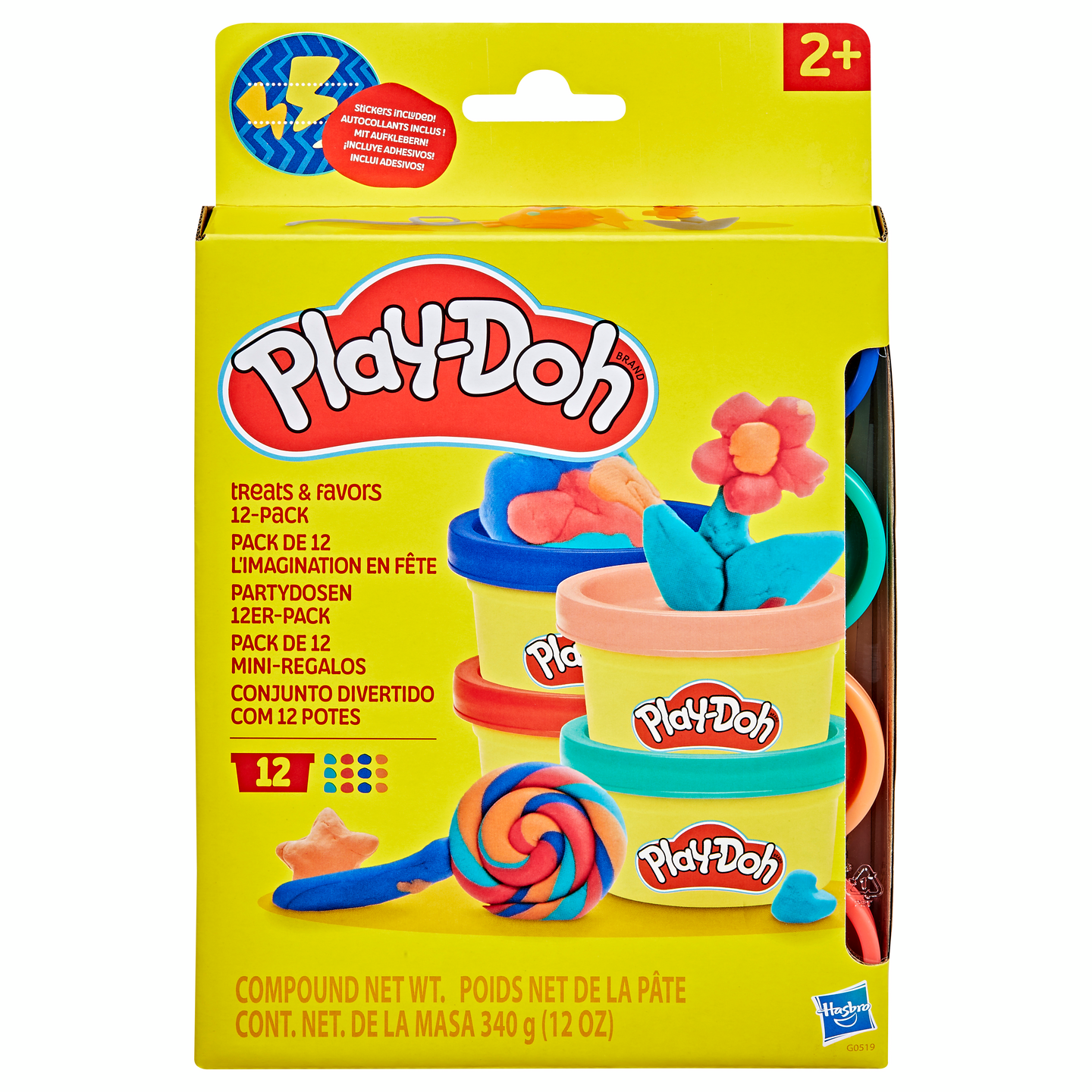 Play-Doh Treats ja Favors 12 pkt 340g