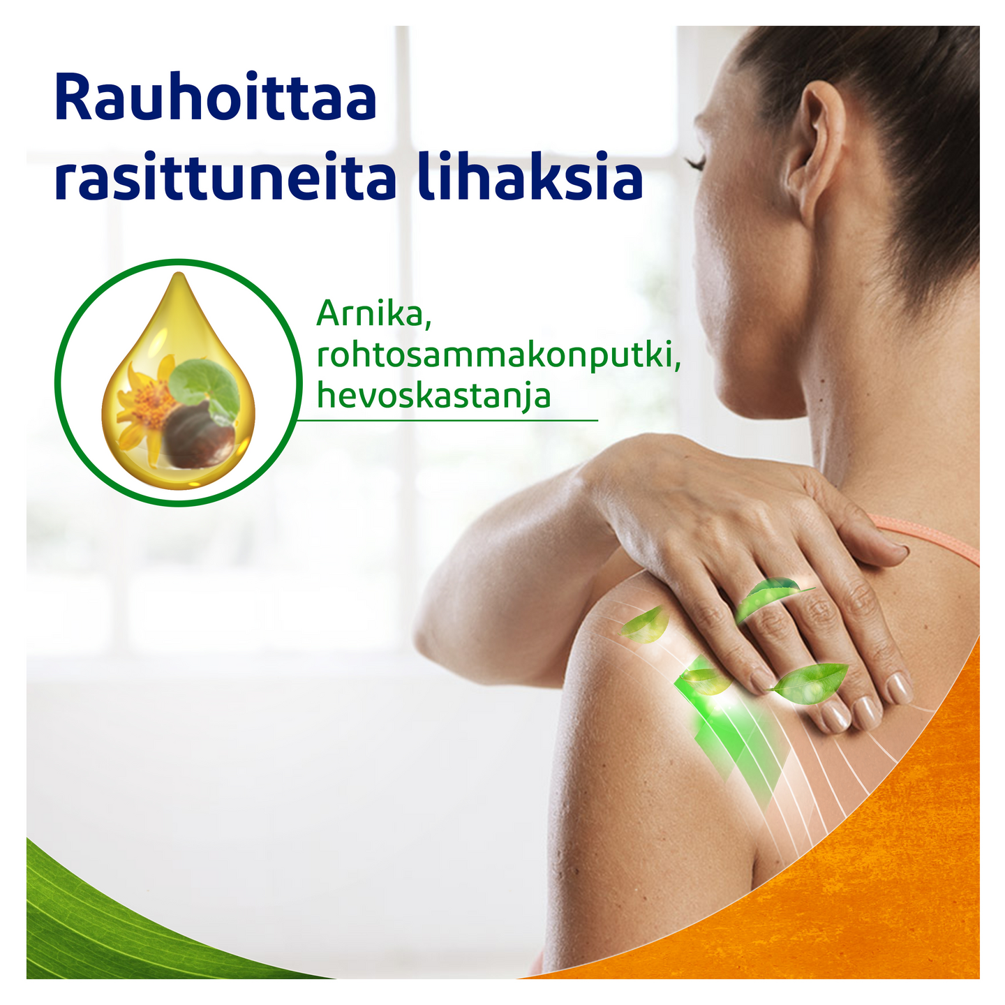 VoltNatura kasvipohjainen geeli rasittuneille lihaksille 50 ml