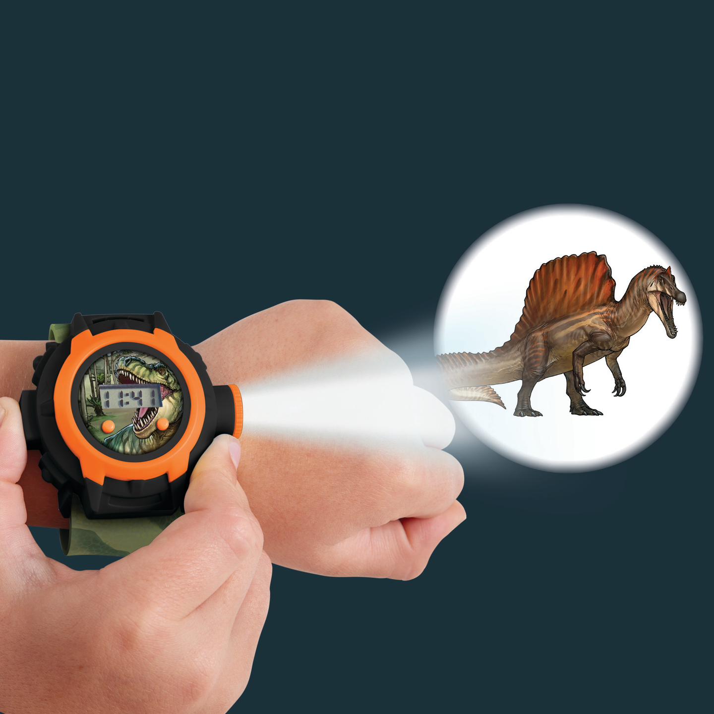 Brainstorm Dinosaurus projektorikello