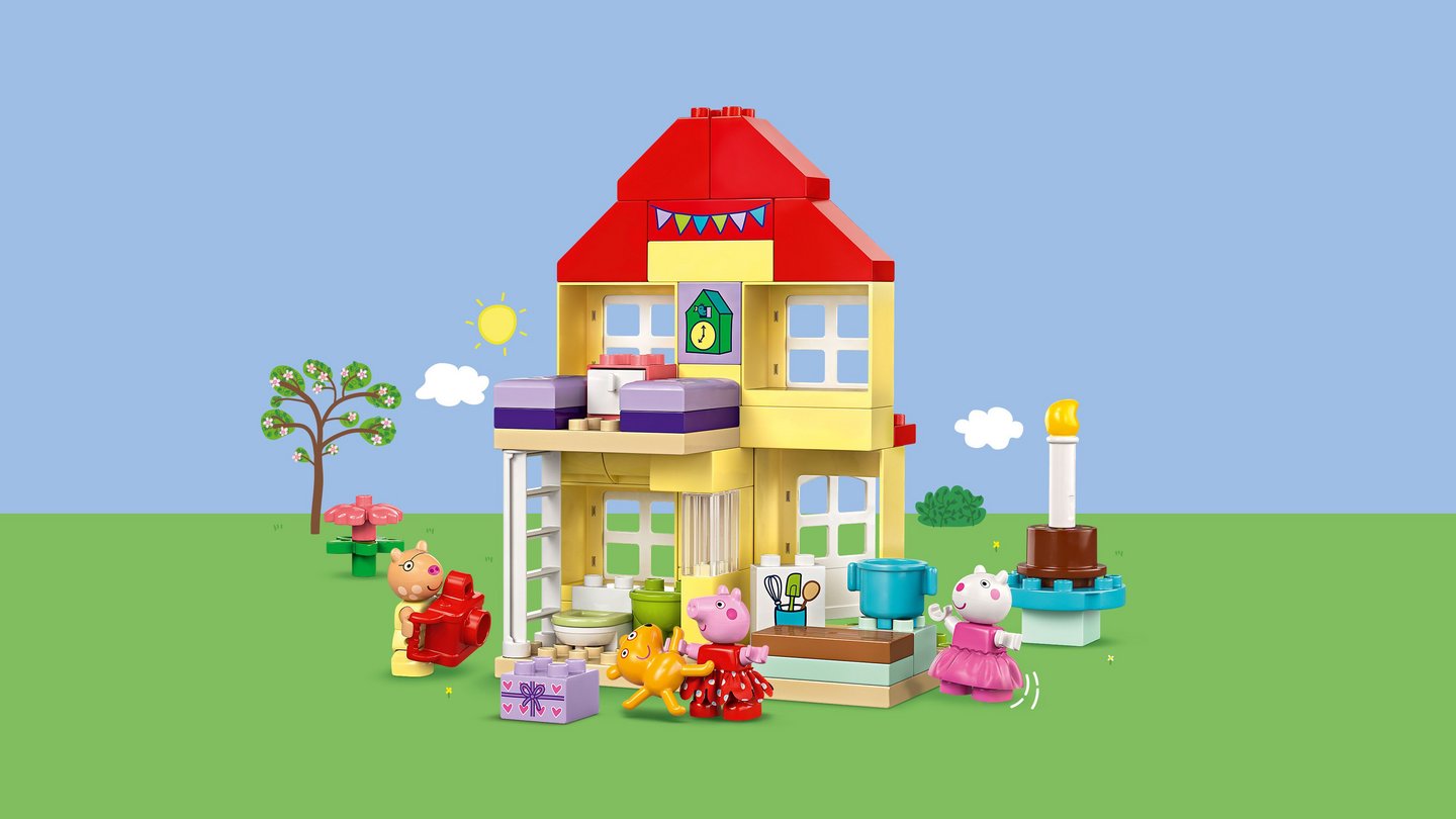 LEGO DUPLO 10433 Pipsa Possun Syntymäpäivätalo