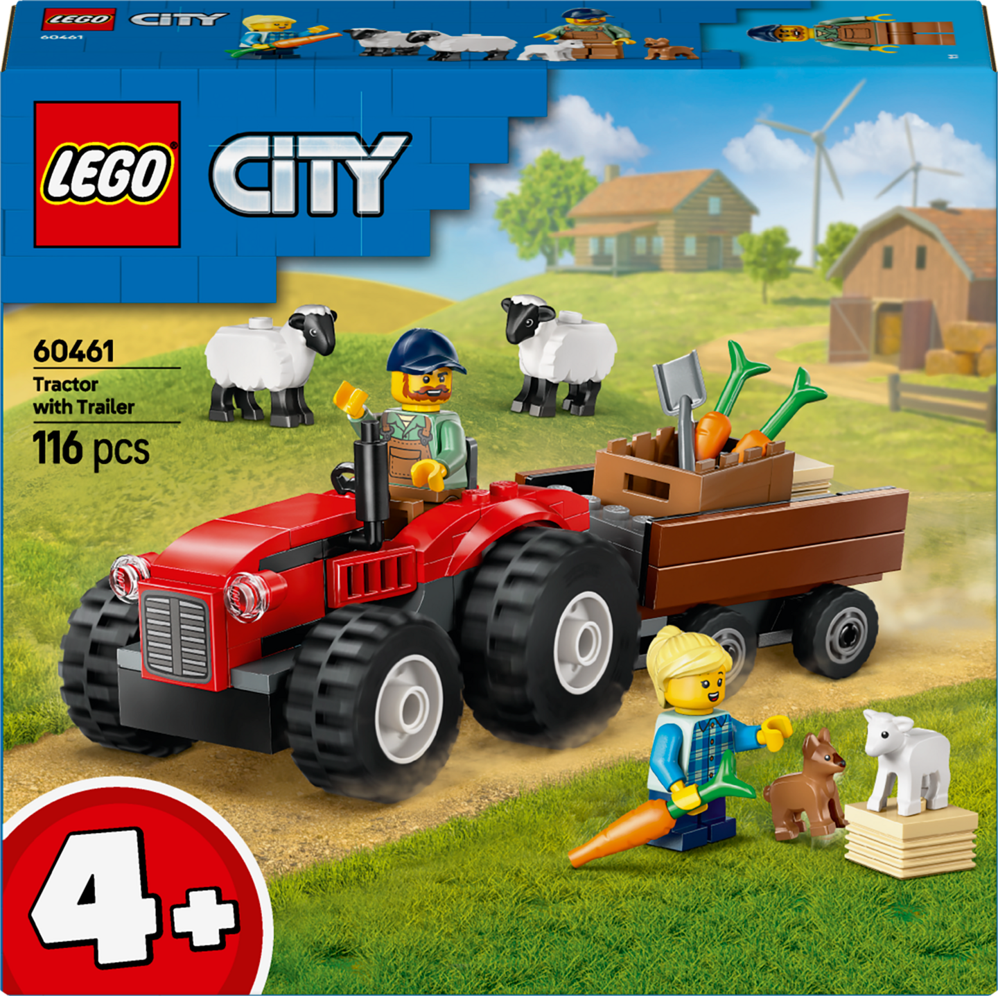 LEGO City 60461 Traktori ja lampaat
