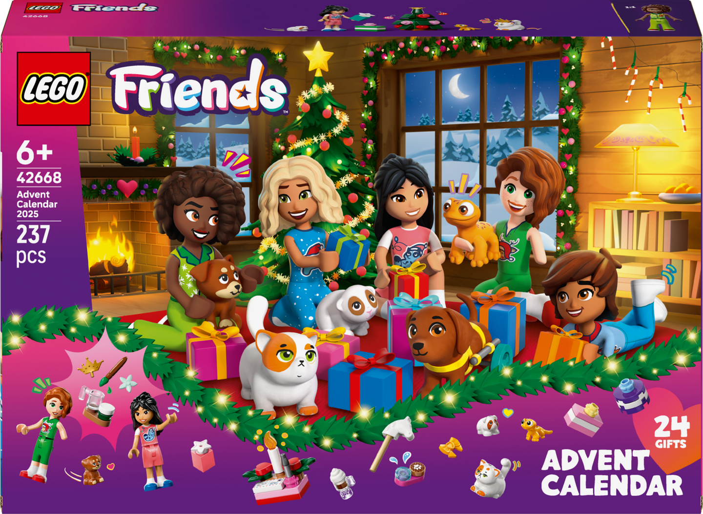 LEGO Friends 42668 Joulukalenteri 2025