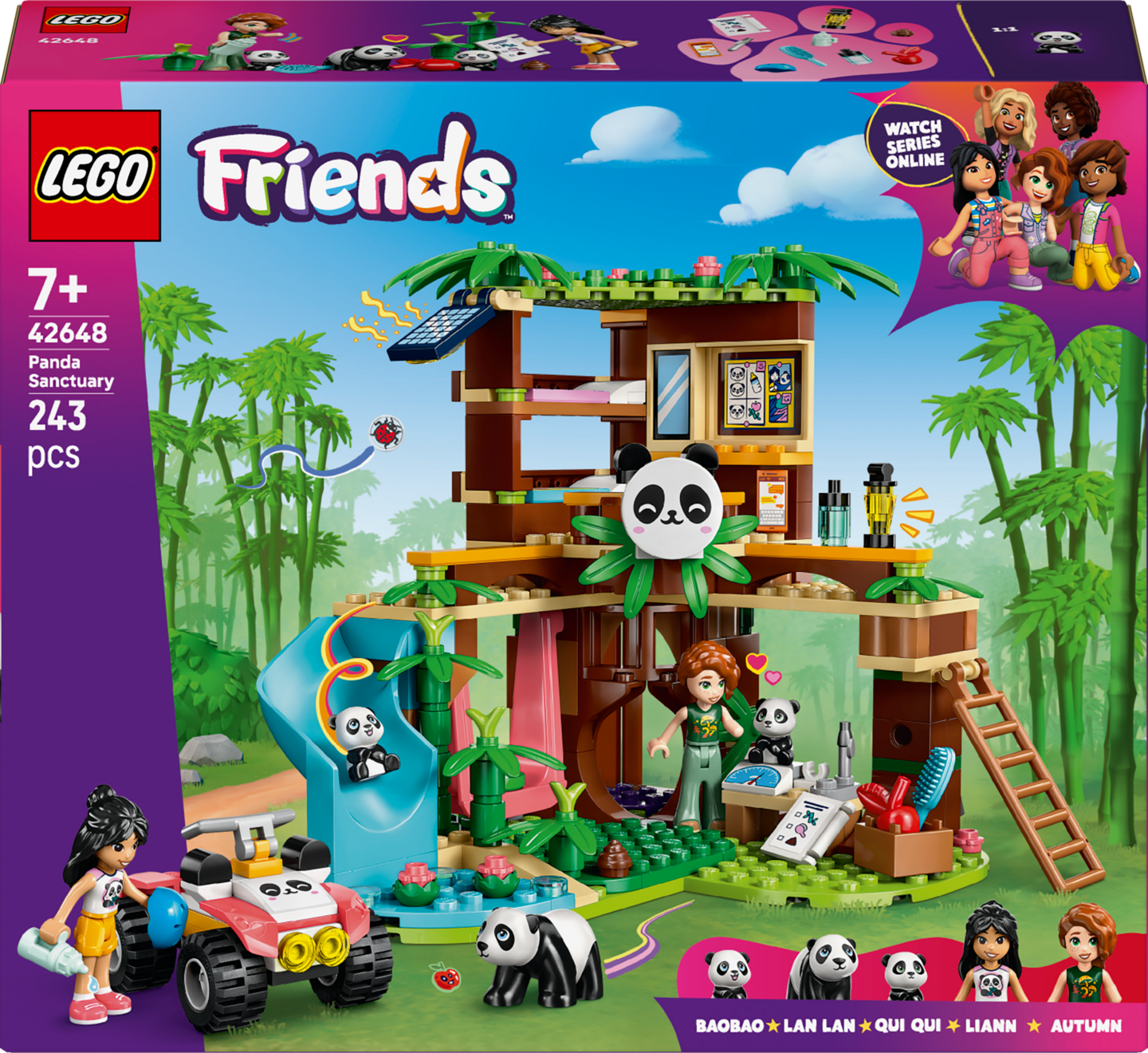 LEGO Friends 42648 Pandahoitola