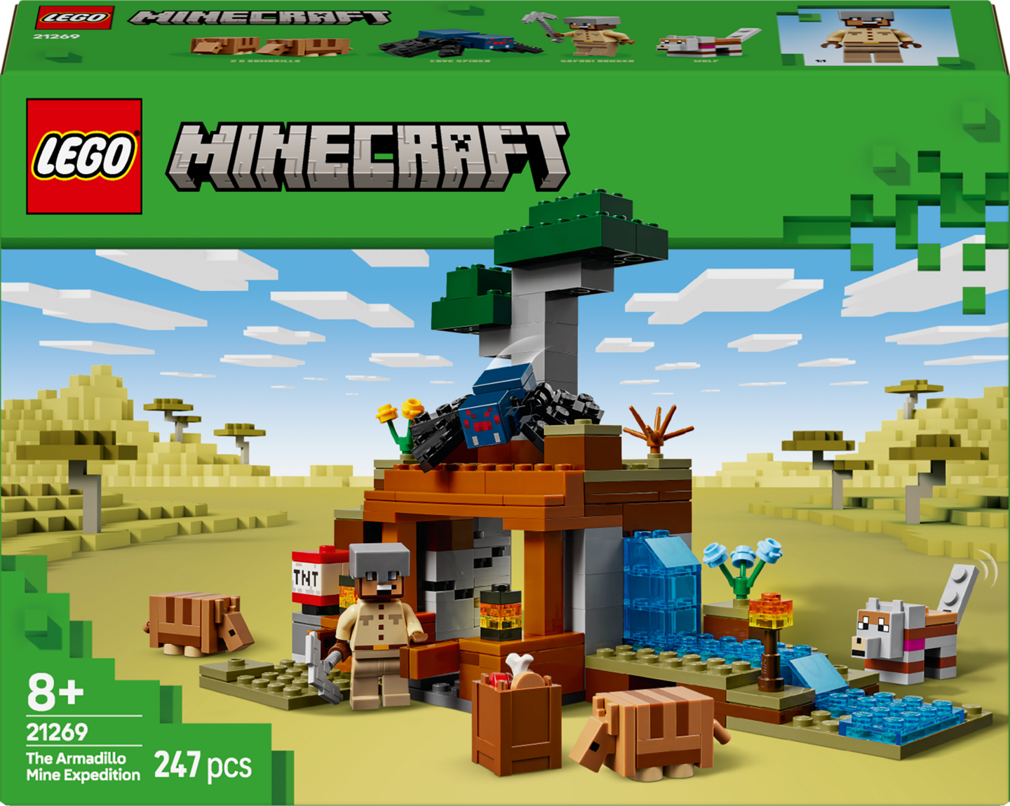 LEGO Minecraft 21269 Vyötiäisen kaivos