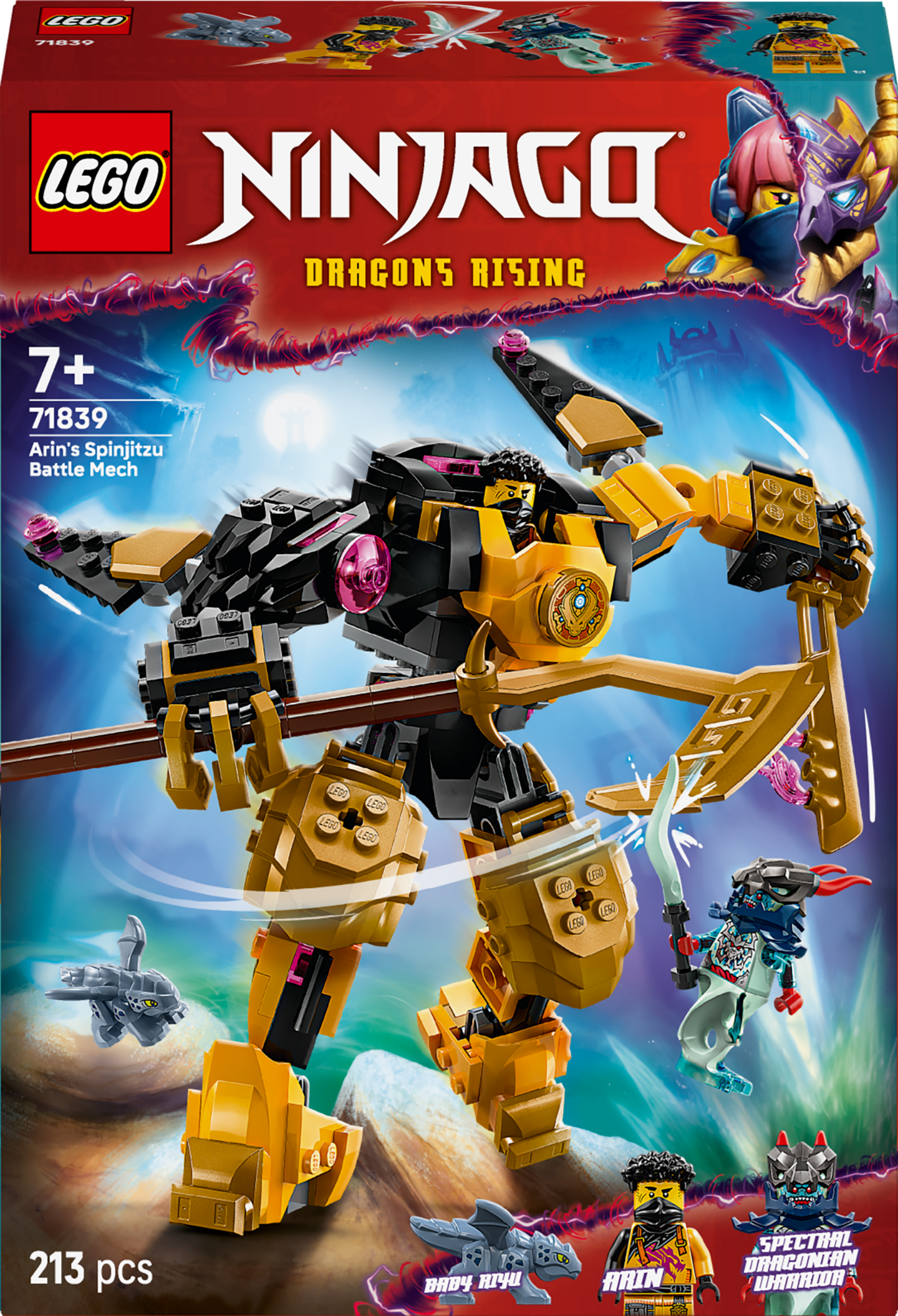 LEGO NINJAGO 71839 Arinin spinjitzu-taistelurobotti