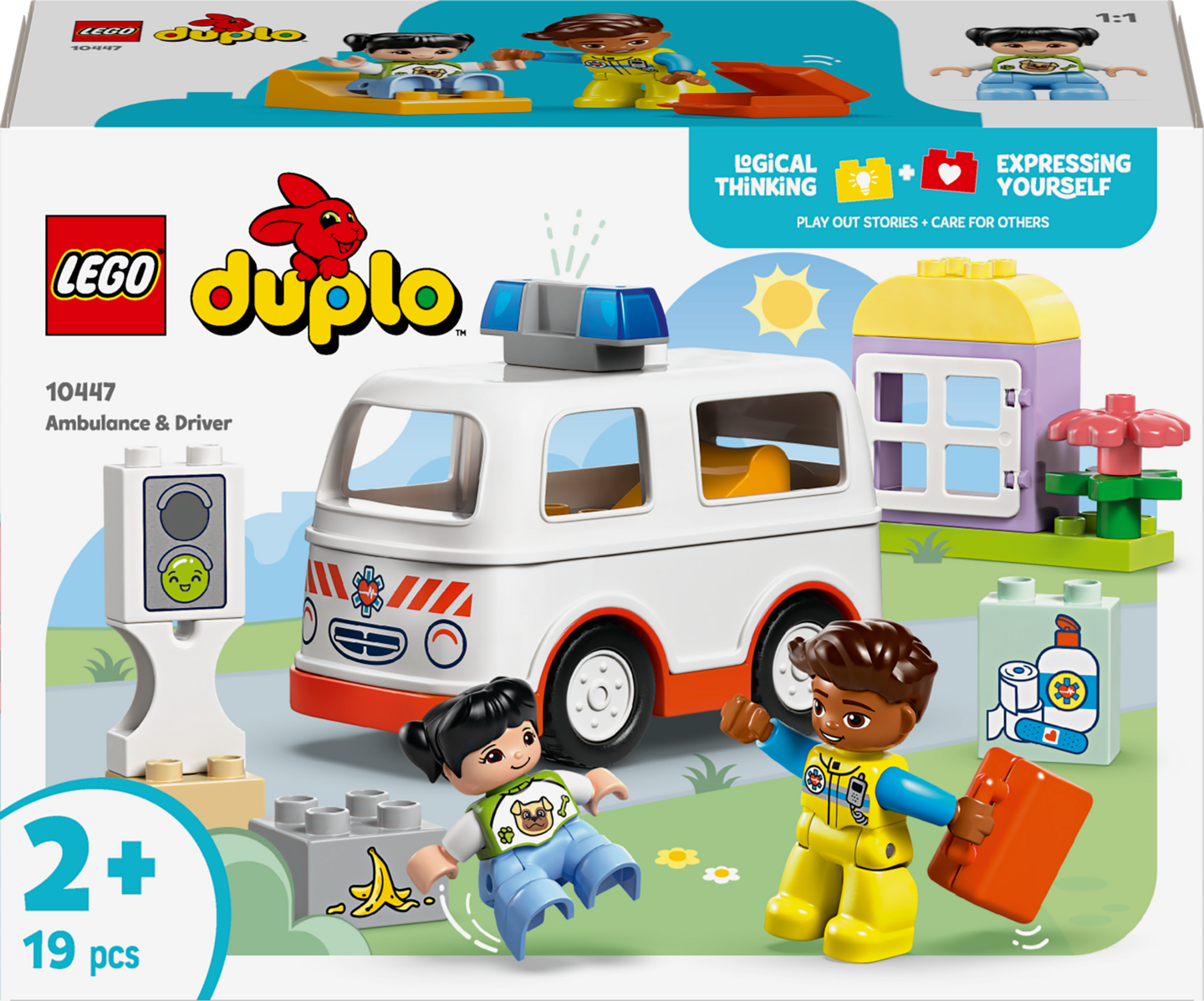 LEGO DUPLO 10447 Ambulanssi ja kuljettaja