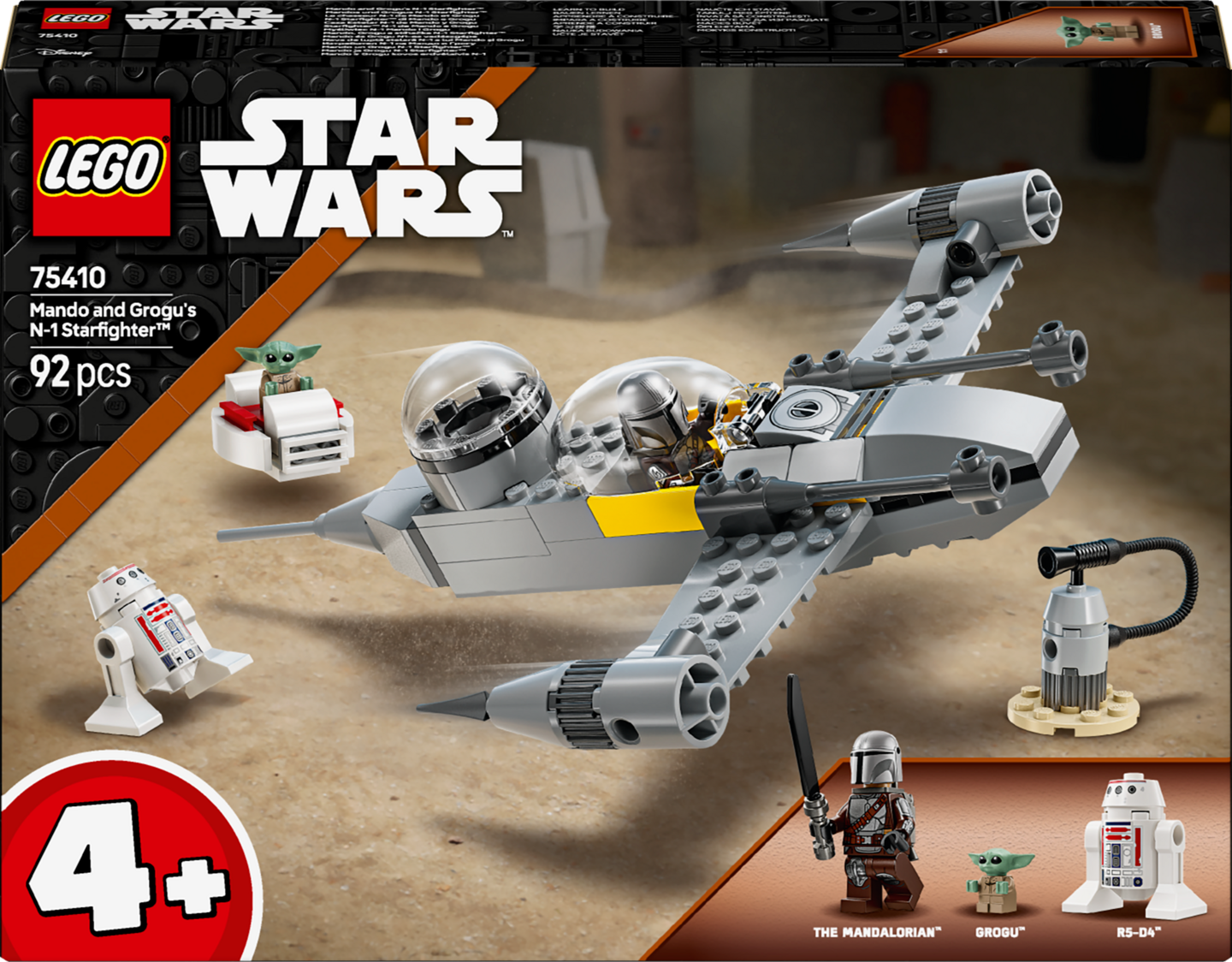 LEGO SW 75410 Mandon ja Grogun N-1-tähtihävittäjä