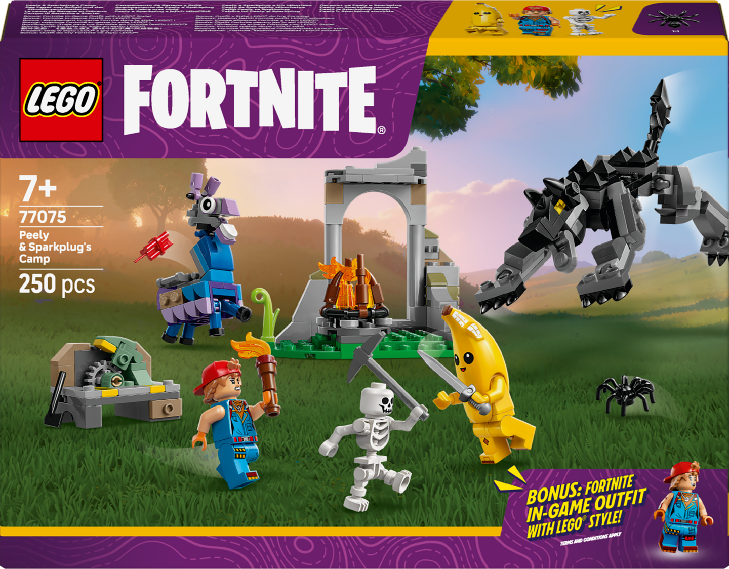 LEGO Fortnite 77075 Peelyn ja Sparkplugin seikkailu