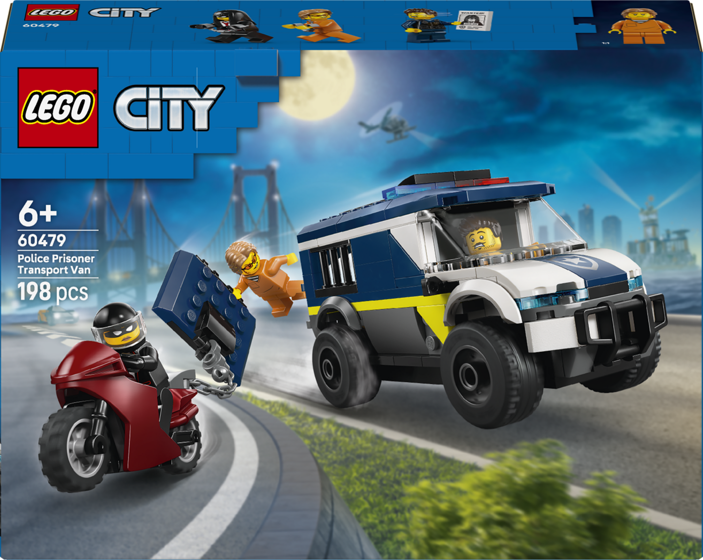 LEGO City 60479 Poliisin vankienkuljetusauto