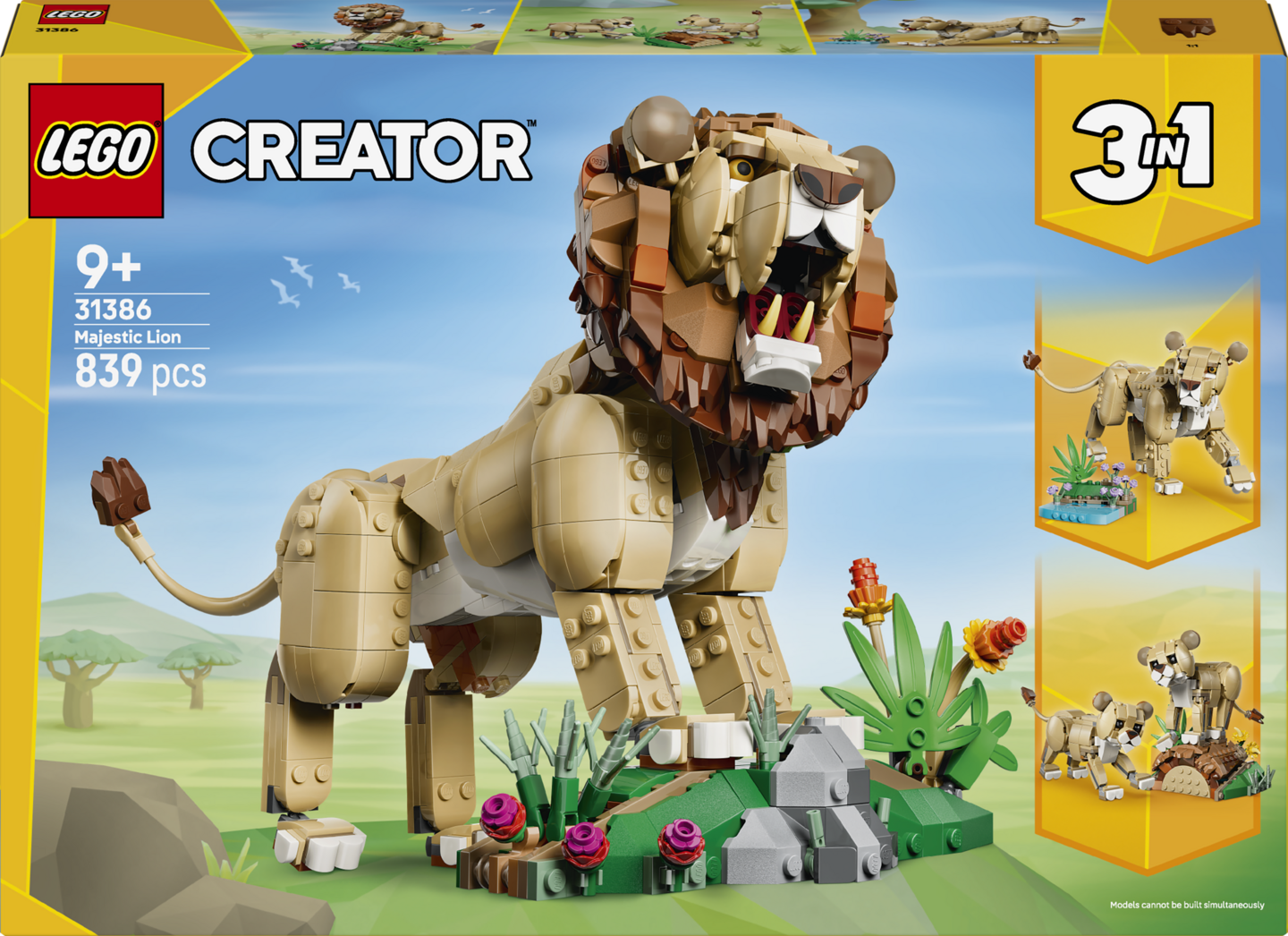 LEGO Creator 31386 Uljas leijona
