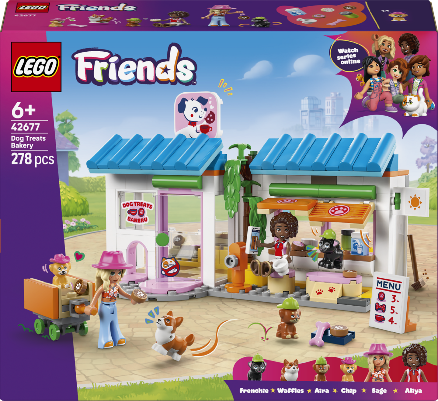 LEGO Friends 42677 Koiranherkkuleipomo