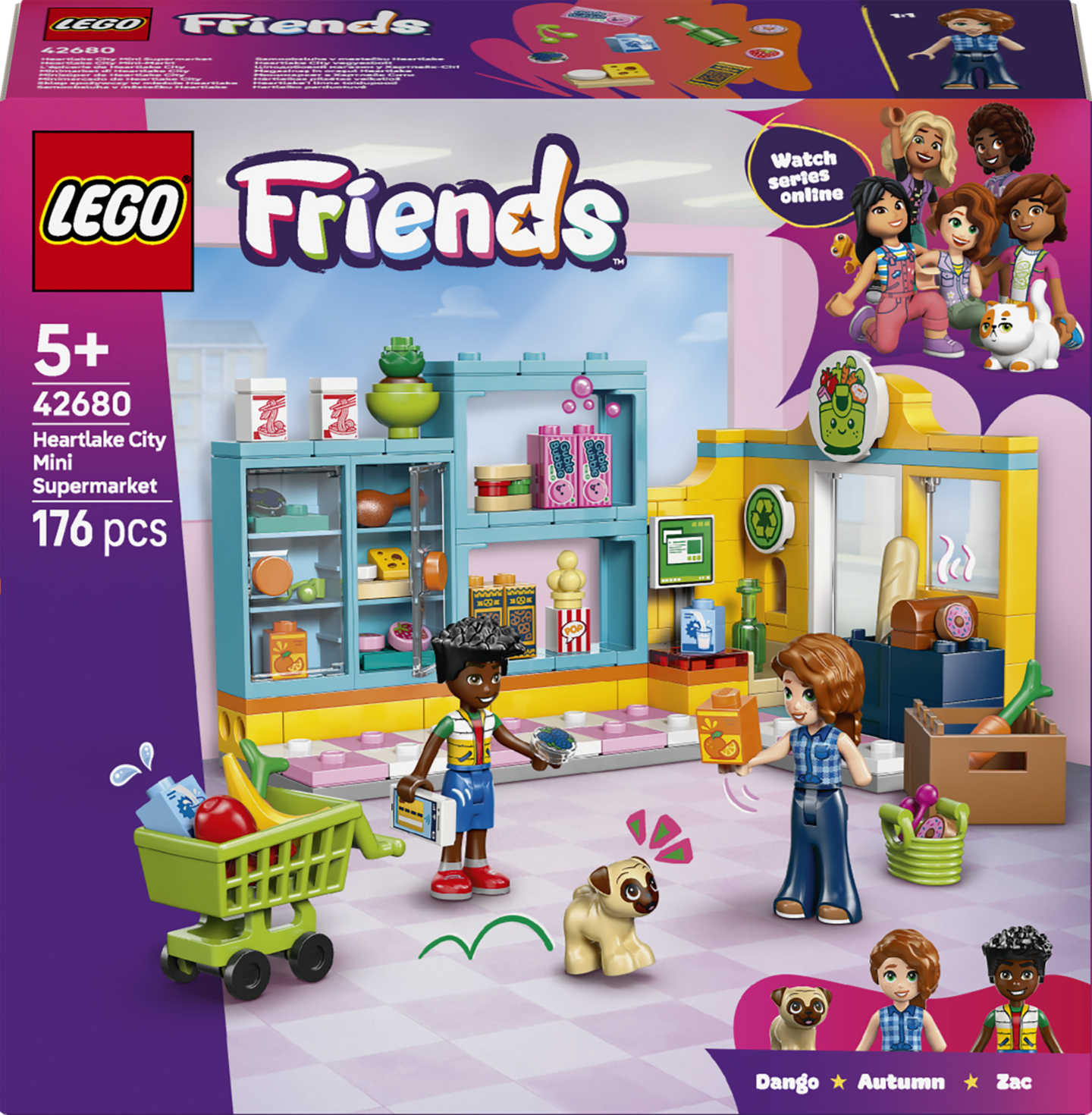 LEGO Friends 42680 Heartlake Cityn lähikauppa