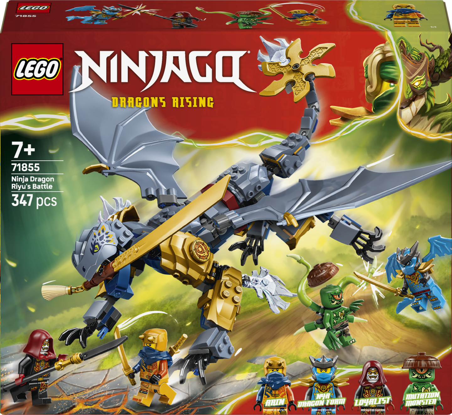 LEGO NINJAGO 71855 Riyu-ninjalohikäärmeen taistelu